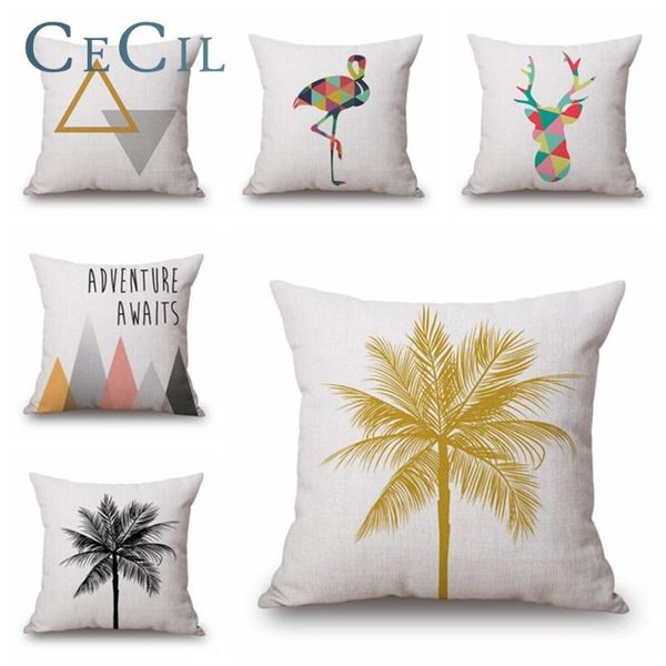 55*55cm simple elegant sofa decorative pillow cover linen cotton coconut tree cushion home car pillowcase cushion/decorative
55*55cm simple elegant sofa decorative pillow cover linen cotton coconut tree cushion home car pillowcase cushion/decorative
