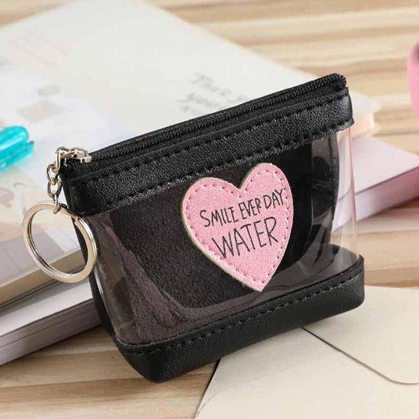 coin purses pu leather girl transparent cute card mini purse lady's money bag for dropship small zipper cards holder key, Red;black
coin purses pu leather girl transparent cute card mini purse lady's money bag for dropship small zipper cards holder key, Red;black