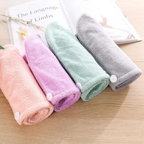 shower caps microfiber plain hair dryer girls lady's quick-drying dry turban hat 25*65cm cap
shower caps microfiber plain hair dryer girls lady's quick-drying dry turban hat 25*65cm cap