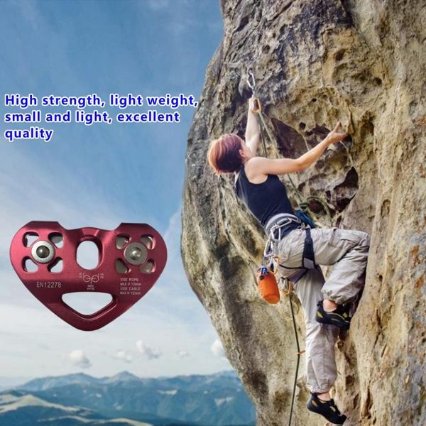 outdoor pads heart-shape climbing double pulley cable trolley wear-resistant for device speed zipline trolleys
outdoor pads heart-shape climbing double pulley cable trolley wear-resistant for device speed zipline trolleys