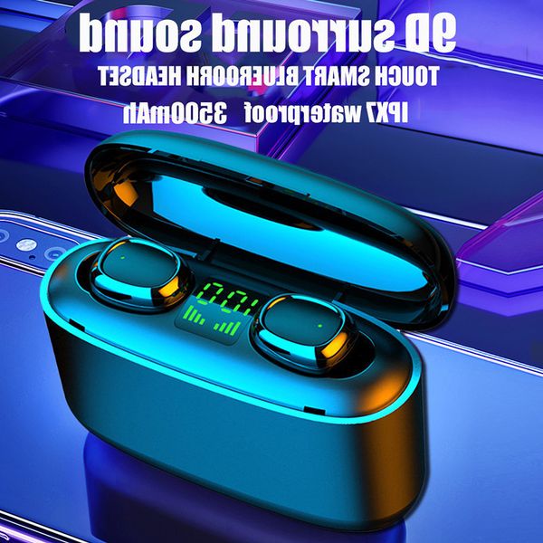 Sluchawki TWS Bluetooth Wireless Headphones Stereo Ears Waterproof Headset Music Headphones Xiaomi Huawei Iphone wholesale
Sluchawki TWS Bluetooth Wireless Headphones Stereo Ears Waterproof Headset Music Headphones Xiaomi Huawei Iphone wholesale