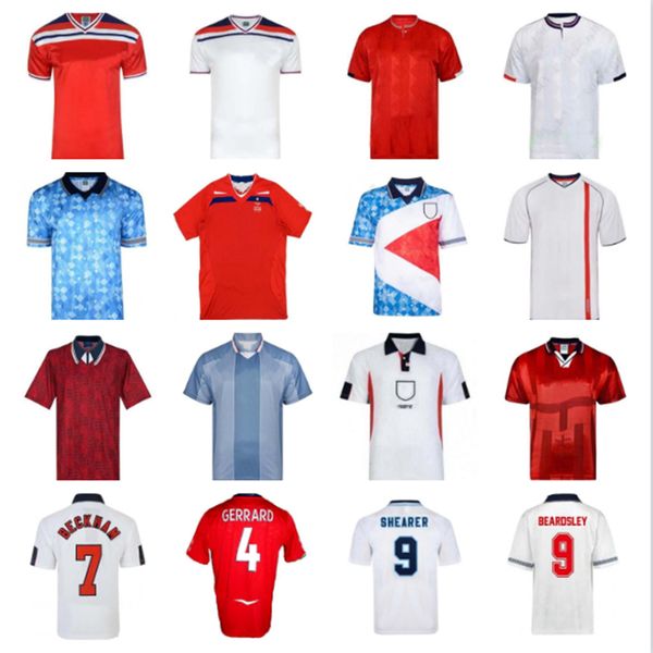 England Retro Soccer Jerseys 1982 1986 1998 2002 2008 Shearer Beckham Jersey 1989 1990 Gerrard Scholes Owen 1994 1996 Gascoigne vintage clas, Black;yellow
England Retro Soccer Jerseys 1982 1986 1998 2002 2008 Shearer Beckham Jersey 1989 1990 Gerrard Scholes Owen 1994 1996 Gascoigne vintage clas, Black;yellow