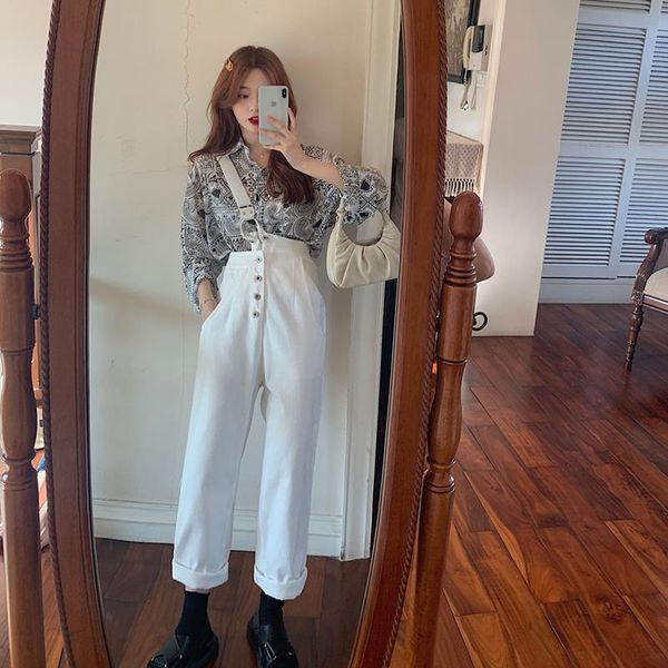 women's suits & blazers single/fashion set summer korean version loose fat sister chiffon high waist single-back jeans two-piece, White;black
women's suits & blazers single/fashion set summer korean version loose fat sister chiffon high waist single-back jeans two-piece, White;black