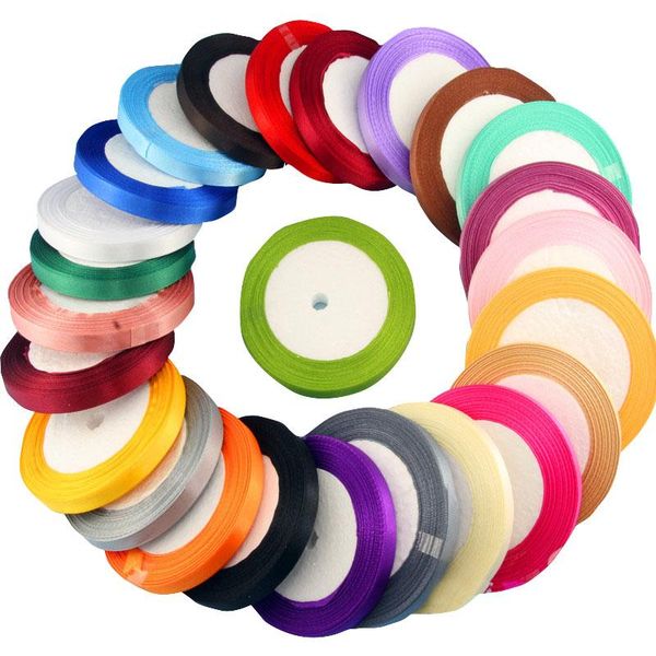 party decoration 25yards/roll 6mm silk satin ribbons for crafts bow handmade gift wrap wedding home diy decorative accessories
party decoration 25yards/roll 6mm silk satin ribbons for crafts bow handmade gift wrap wedding home diy decorative accessories