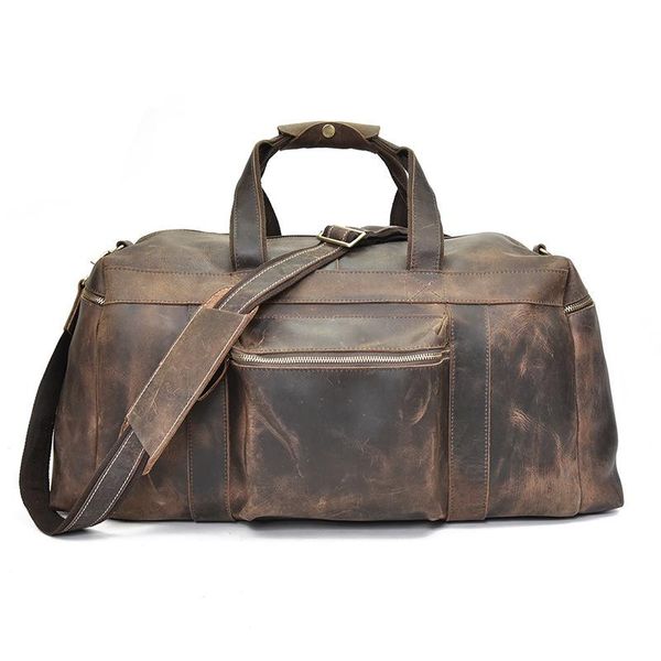 duffel bags retro men's travel bag 60cm leather tote with one shoulder men versatile genuine duffle
duffel bags retro men's travel bag 60cm leather tote with one shoulder men versatile genuine duffle