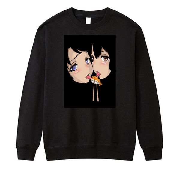 men's hoodies & sweatshirts hentai japan anime girl eat sushi autumn mens harajuku fitness hoodie hip hop clothes man streetwear, Black
men's hoodies & sweatshirts hentai japan anime girl eat sushi autumn mens harajuku fitness hoodie hip hop clothes man streetwear, Black