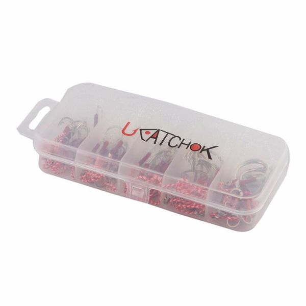 fishing hooks 50pcs/box kit 10/0 to 20/0 origin assist hook any choice roped weighting sea jigging mate domestic tack