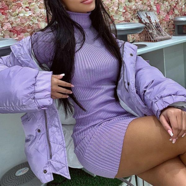 casual dresses women solid knitted bodycon 2021 autumn long sleeve turtleneck knitwear fashion outfits female elegant work dress, Black;gray
casual dresses women solid knitted bodycon 2021 autumn long sleeve turtleneck knitwear fashion outfits female elegant work dress, Black;gray