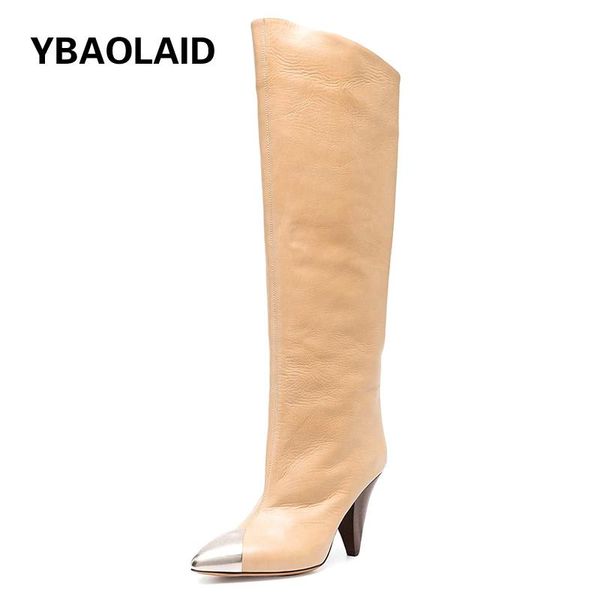 boots pointed toe iron sleeve casual large size knee-length 2021 cow leather mature handsome high heel knight, Black
boots pointed toe iron sleeve casual large size knee-length 2021 cow leather mature handsome high heel knight, Black