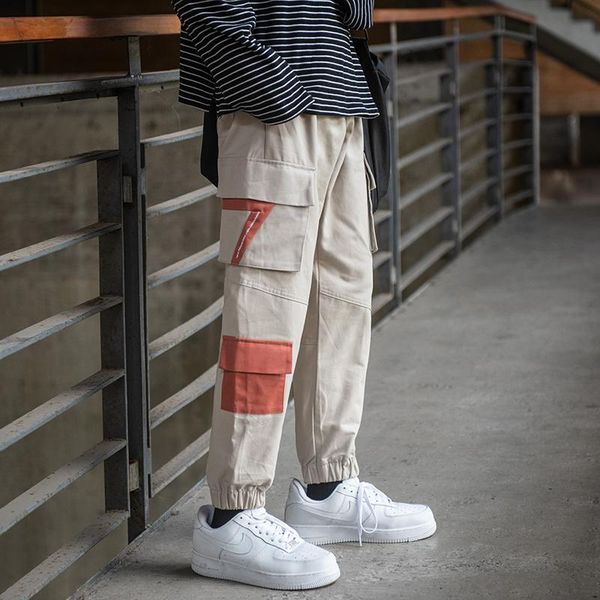 autumn tooling pants men fashion contrast color casual multi-pocket overalls street wild hip-hop loose joggers sweatpants men's, Black
autumn tooling pants men fashion contrast color casual multi-pocket overalls street wild hip-hop loose joggers sweatpants men's, Black