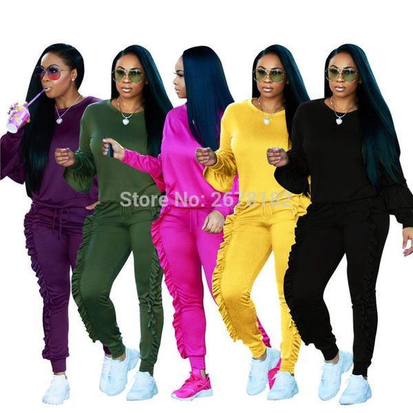 women's jumpsuits & rompers plus size two piece ruffles women long sleeve winter spring outfits casual party overalls, Black;white
women's jumpsuits & rompers plus size two piece ruffles women long sleeve winter spring outfits casual party overalls, Black;white