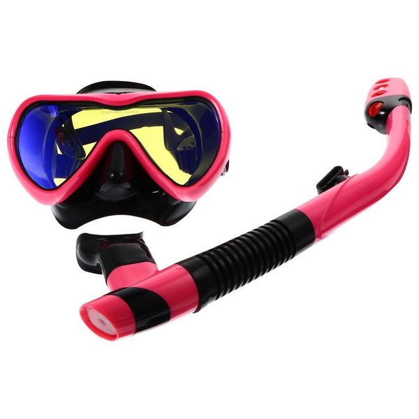 set silicone snorkeling mask and snorkel kit adults full dry gear diving masks
set silicone snorkeling mask and snorkel kit adults full dry gear diving masks