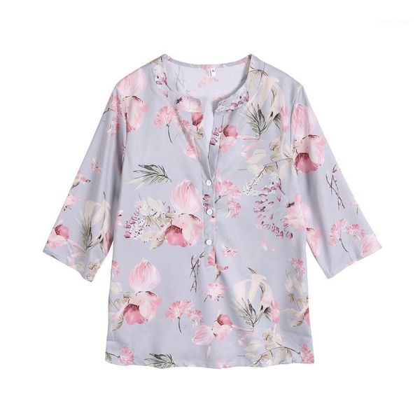 women boho floral print button up short sleeve blouse casual shirt clothing women's blouses & shirts, White
women boho floral print button up short sleeve blouse casual shirt clothing women's blouses & shirts, White