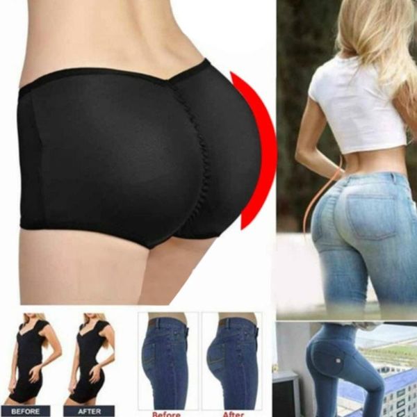 women's shapers women sponge padded push up panties bulifter briefs buhip enhancer seamless control, Black;white
women's shapers women sponge padded push up panties bulifter briefs buhip enhancer seamless control, Black;white