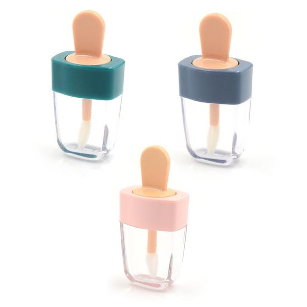 storage bottles & jars 1pcs empty lip gloss tube diy make up tool cosmetic ice cream transparent refillable bottle containers
storage bottles & jars 1pcs empty lip gloss tube diy make up tool cosmetic ice cream transparent refillable bottle containers