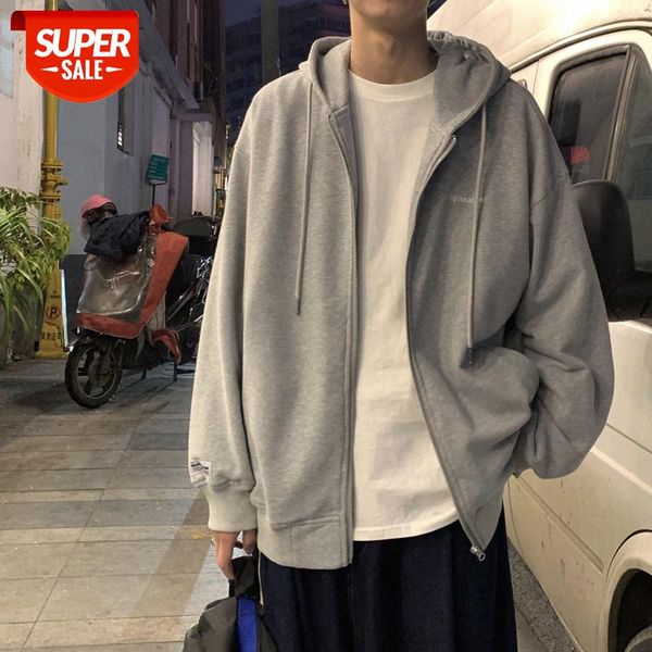 cardigan sweater men's hooded zipper hong kong style casual loose sports spring and autumn couple jacket trend wild #ww8v, Black
cardigan sweater men's hooded zipper hong kong style casual loose sports spring and autumn couple jacket trend wild #ww8v, Black