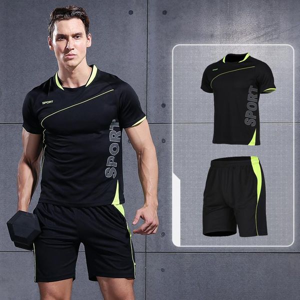gym clothing men's summer sports suits quick dry running sets fitness jogger sportswear 2pcs basketball t-shirts+shorts, White;black
gym clothing men's summer sports suits quick dry running sets fitness jogger sportswear 2pcs basketball t-shirts+shorts, White;black