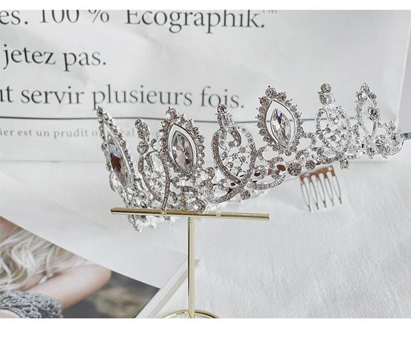 hair clips & barrettes bridal crystal tiara european and american crown bride princess royal wedding accessories dress, Golden;silver
hair clips & barrettes bridal crystal tiara european and american crown bride princess royal wedding accessories dress, Golden;silver