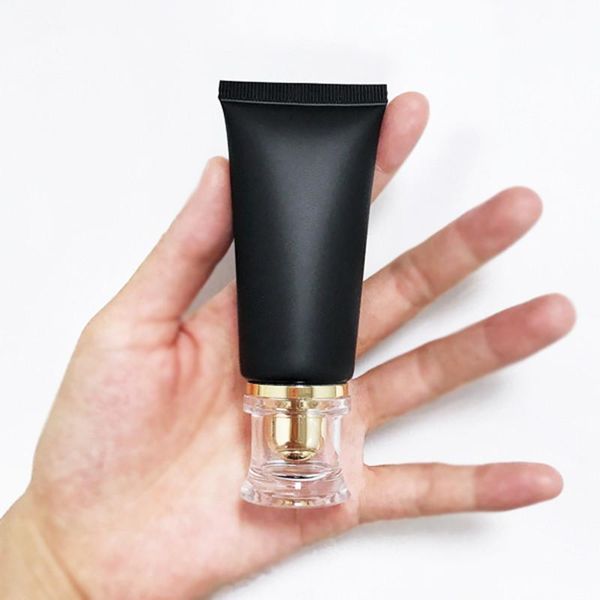 storage bottles & jars 30ml empty soft tubes,matte black facial cleanser hose tube, squeeze cosmetic container travel portable
storage bottles & jars 30ml empty soft tubes,matte black facial cleanser hose tube, squeeze cosmetic container travel portable