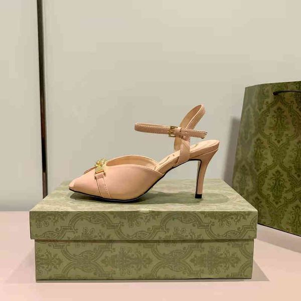 box women with shoes luxury designer brand sandals summer sophisticated double g heels chains sandal 80mm stiletto heel peep toes leather, Black
box women with shoes luxury designer brand sandals summer sophisticated double g heels chains sandal 80mm stiletto heel peep toes leather, Black
