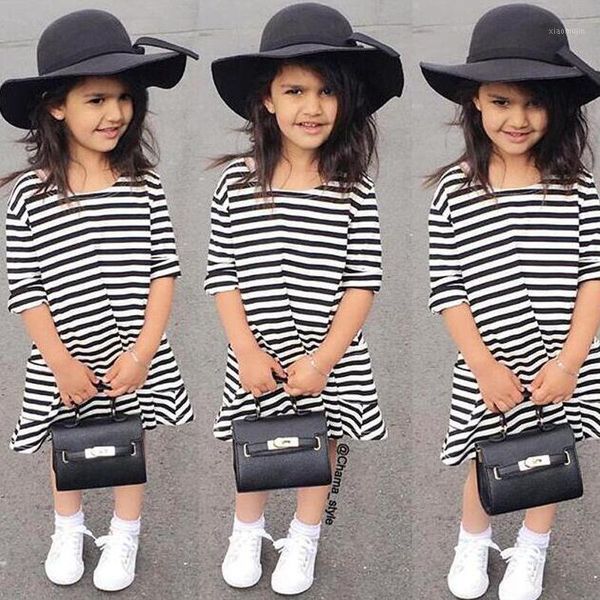 girl's dresses children's dress spring autumn girls long sleeve black and white striped 1-5 years, Red;yellow
girl's dresses children's dress spring autumn girls long sleeve black and white striped 1-5 years, Red;yellow