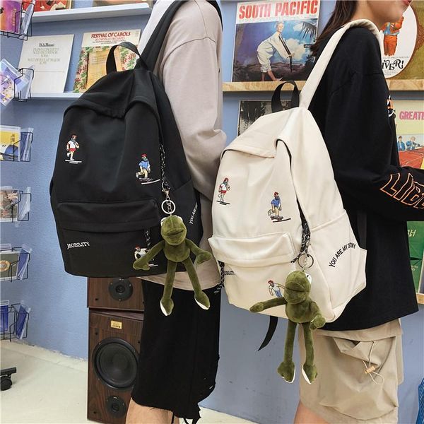 backpack embroidery women couple cute cartoon school backpacks for teens female korean harajuku bag ins simple kawaii
backpack embroidery women couple cute cartoon school backpacks for teens female korean harajuku bag ins simple kawaii