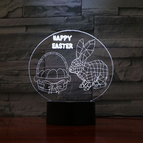 led light for l decor 3d illusion nightlight happy easter series gift night lamp with touch switch
led light for l decor 3d illusion nightlight happy easter series gift night lamp with touch switch