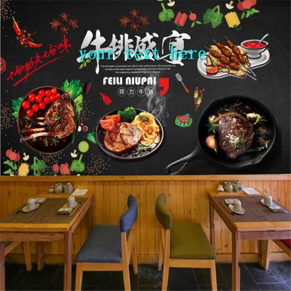 wallpapers european and american steak cuisine mural wallpaper industrial decor western restaurant black background wall papers 3d
wallpapers european and american steak cuisine mural wallpaper industrial decor western restaurant black background wall papers 3d