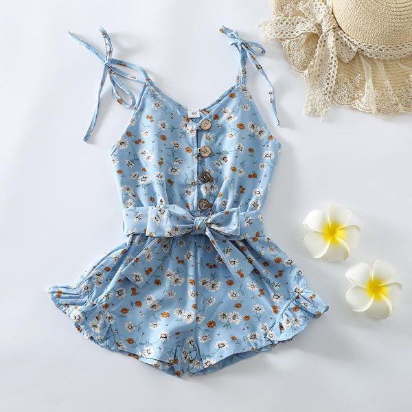 jumpsuits 2021 baby girl summer clothing overalls floral dots print bow button small flower vacation boho style for child 6m-4t, Blue
jumpsuits 2021 baby girl summer clothing overalls floral dots print bow button small flower vacation boho style for child 6m-4t, Blue