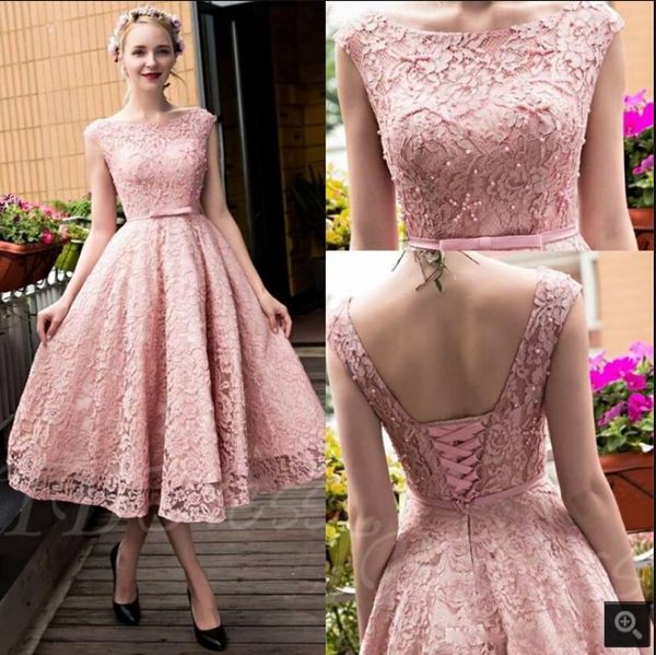 glamorous tea length short prom dresses 2021 elegant pink lace cap sleeve a line with pearls party gowns open back cocktail dress informal p, Black
glamorous tea length short prom dresses 2021 elegant pink lace cap sleeve a line with pearls party gowns open back cocktail dress informal p, Black