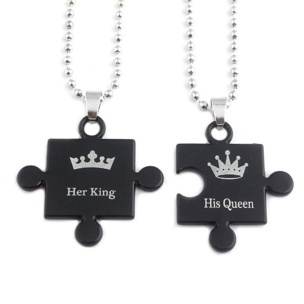pendant necklaces 1 pair friend necklace for women heart puzzle crown couple lover friendship forever jewelry, Silver
pendant necklaces 1 pair friend necklace for women heart puzzle crown couple lover friendship forever jewelry, Silver