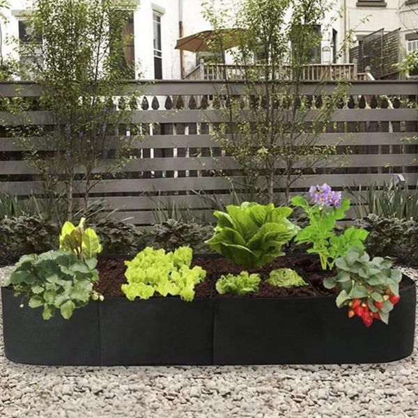 planters & pots 2pcs garden planter bed thickened non-woven fabric 8 grids planting grow raised home tools for outdoor plants
planters & pots 2pcs garden planter bed thickened non-woven fabric 8 grids planting grow raised home tools for outdoor plants