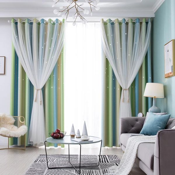 curtain & drapes colorful double layer star window curtains for living room bedroom gradient blackout shiny stars children cloth
curtain & drapes colorful double layer star window curtains for living room bedroom gradient blackout shiny stars children cloth