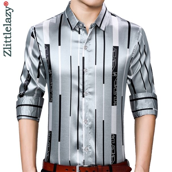 brand long sleeve men social shirt streetwear casual striped shirts dress mens slim regular fit clothes fashions 90307 220312, White;black
brand long sleeve men social shirt streetwear casual striped shirts dress mens slim regular fit clothes fashions 90307 220312, White;black