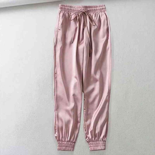 loose sweatpants satin cargo women pants europe casual sport joggers streetwear, Black;white
loose sweatpants satin cargo women pants europe casual sport joggers streetwear, Black;white