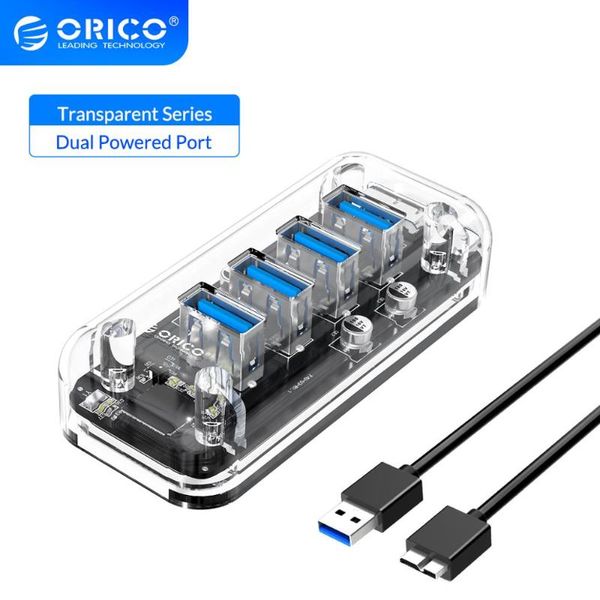 hubs orico 4 7 port transparent series usb 3.0 hub multi high speed splitter otg adapter with micro power for lappc
hubs orico 4 7 port transparent series usb 3.0 hub multi high speed splitter otg adapter with micro power for lappc