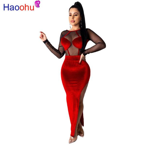 casual dresses perspective mesh velvet dress women high waist bandage elegant long sleeve bodycon maxi package hip, Black;gray
casual dresses perspective mesh velvet dress women high waist bandage elegant long sleeve bodycon maxi package hip, Black;gray