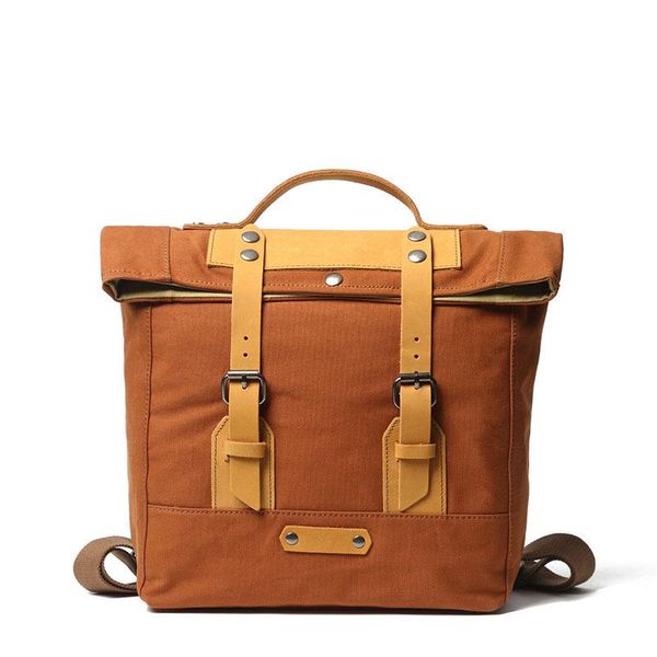 backpack student school bag leisure waterproof canvas with leather outdoor travel handbag men backpacks mens bookbag
backpack student school bag leisure waterproof canvas with leather outdoor travel handbag men backpacks mens bookbag
