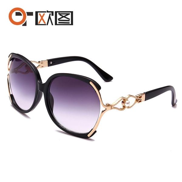 fashion sunglasses frames classic with versatile women's trend pearl large frame 512, Black
fashion sunglasses frames classic with versatile women's trend pearl large frame 512, Black