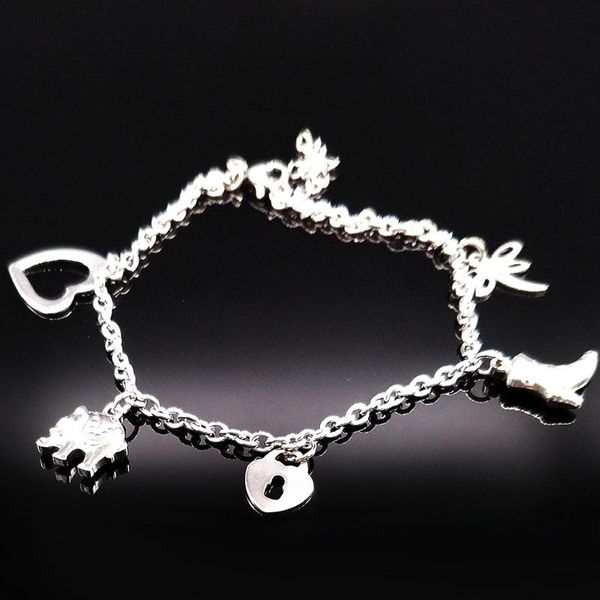 anklets stainless steel ankle bracelets lock barefoot sandals for women jewelry silver plated anklet bracelet chaine cheville a612141s05, Red;blue
anklets stainless steel ankle bracelets lock barefoot sandals for women jewelry silver plated anklet bracelet chaine cheville a612141s05, Red;blue