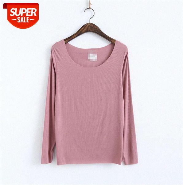 930363 solid color round neck long-sleeved t-shirt women korean style slim and thin seamless knitted bottoming shirt #405e, Black;gray
930363 solid color round neck long-sleeved t-shirt women korean style slim and thin seamless knitted bottoming shirt #405e, Black;gray