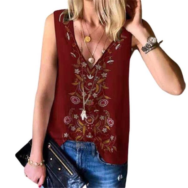 women's t-shirt plus size print women t shirts 2021 summer beach tank tshirt sleeveless v-neck chiffon loose casual female shirt, White
women's t-shirt plus size print women t shirts 2021 summer beach tank tshirt sleeveless v-neck chiffon loose casual female shirt, White