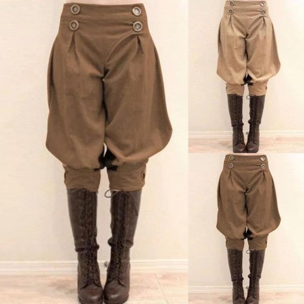 women's pants & capris women casual solid color bloomers western buttons lantern design sport aristocratic cropped trousers, Black;white
women's pants & capris women casual solid color bloomers western buttons lantern design sport aristocratic cropped trousers, Black;white
