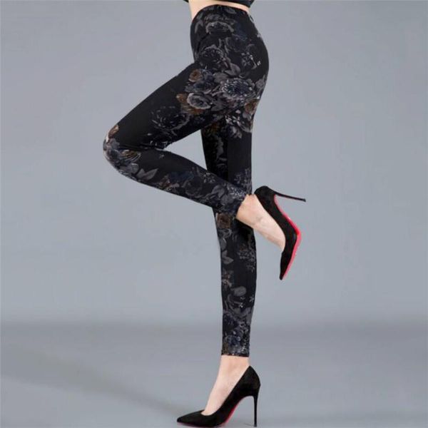 women's leggings indjxnd women printed fitness workout trousers fashion high waist clothing flower ankle-length plus size xxl bottom, Black
women's leggings indjxnd women printed fitness workout trousers fashion high waist clothing flower ankle-length plus size xxl bottom, Black