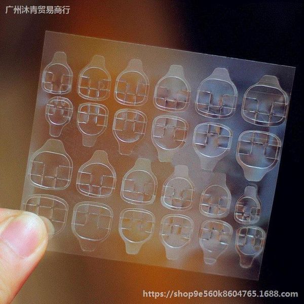 double piece sided adhesive enhancement tools wearable false nail transparent jelly paste finished products
double piece sided adhesive enhancement tools wearable false nail transparent jelly paste finished products