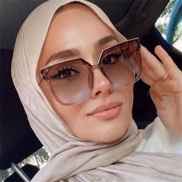 sunglasses square women 2021 trendy brand polygon oversize gradient sun glasses men driving protection goggles uv400, White;black
sunglasses square women 2021 trendy brand polygon oversize gradient sun glasses men driving protection goggles uv400, White;black