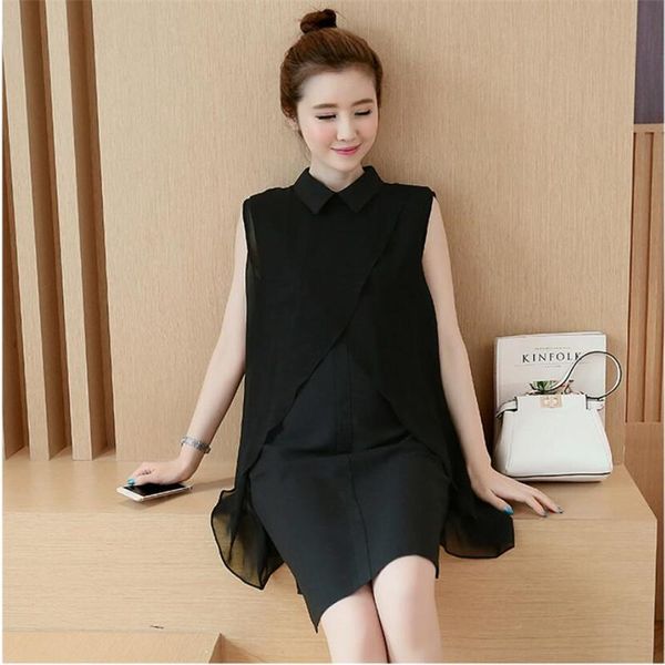 maternity dresses summer korean fashion white black loose large sleeveless chiffon dress for pregnant women pregnancy clothing
maternity dresses summer korean fashion white black loose large sleeveless chiffon dress for pregnant women pregnancy clothing