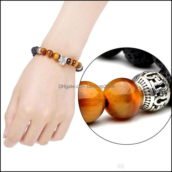 beaded, strands bracelets jewelrynatural plating leopard head men mature charm bracelet 8mm tiger eye volcanic stone drop deliv, Black
beaded, strands bracelets jewelrynatural plating leopard head men mature charm bracelet 8mm tiger eye volcanic stone drop deliv, Black