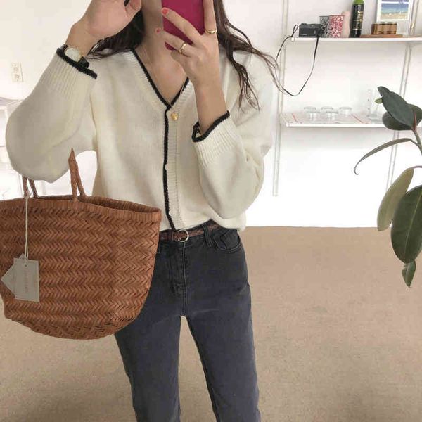 sweaters cardigan women fashion sweater single breasted autumn chic knitwear causal loose v-neck, White;black
sweaters cardigan women fashion sweater single breasted autumn chic knitwear causal loose v-neck, White;black