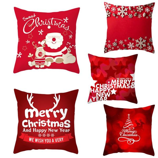 cushion/decorative pillow 45x45cm christmas cushion cover pillowcase red letters snowflake santa clause accessories for home sofa car
cushion/decorative pillow 45x45cm christmas cushion cover pillowcase red letters snowflake santa clause accessories for home sofa car